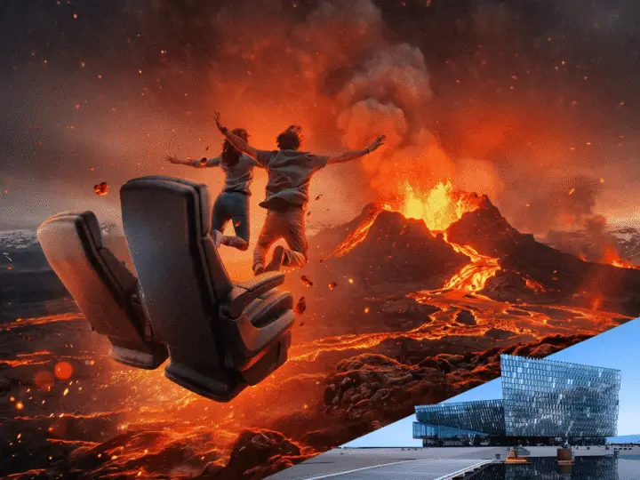 Reykjavik: Volcano Express Entry Ticket at Harpa