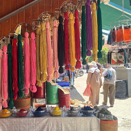 Marrakech: Zocos de la Medina Visita guiada a pie en grupo reducido + Té