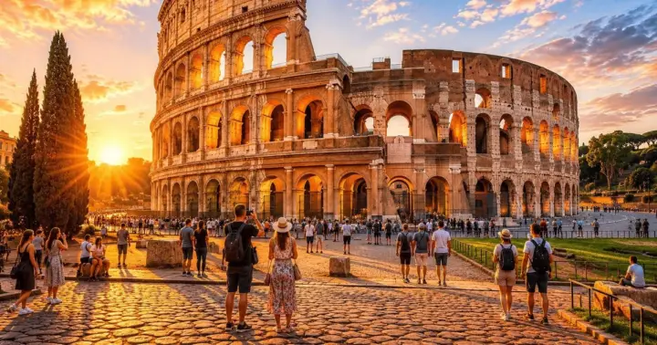 Roma: ticket de entrada a la arena del Coliseo con audioguía