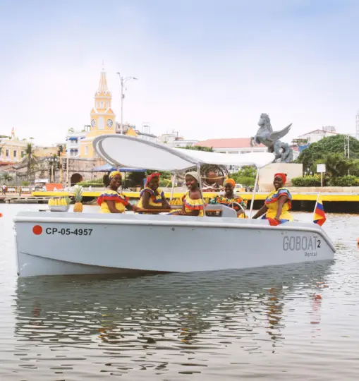 Cartagena: Self-Driven Boat Tour with Map