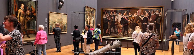 Visita privada a pie de medio día al Rijksmuseum y al Museo Van Gogh