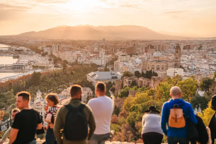 Tour Exprés tuktuki en Malaga: Mirador Gibralfaro y Fotografía
