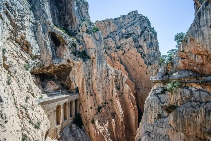 Desde Málaga: Excursión de un día al Caminito del Rey y tour guiado