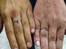 Taller de anillos de esmeraldas