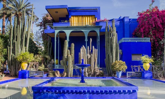 Recorrido botánico en Marrakech