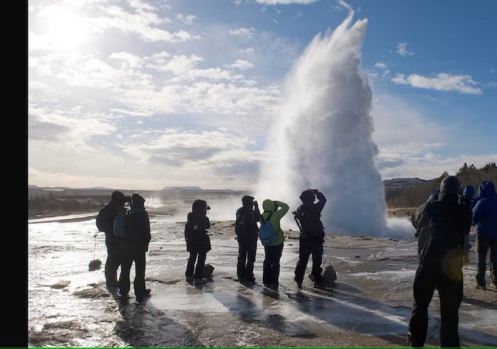 Excursión guiada por el Círculo Dorado y la Aurora Boreal desde Reikiavik