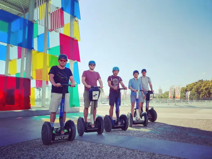 Segway en Málaga: tour panorámico de Gibralfaro