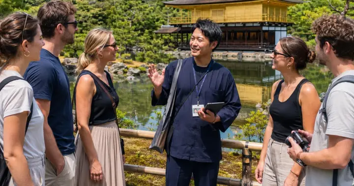 Kioto: paseo por Kinkakuji, Patrimonio de la UNESCO, con entrada incluida