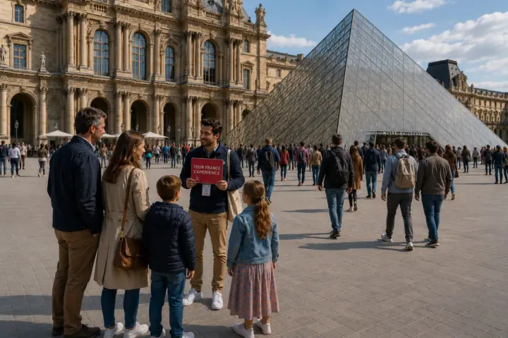 París: Tour familiar privado del Louvre para niños + entrada reservada