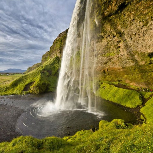 Vik, Skógafoss Waterfall & Black Sand South Iceland: Guided Tour + Transport