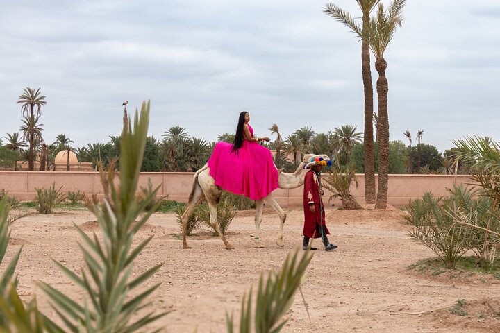 Sesión de fotos de Vestido de vuelo en Marrakech