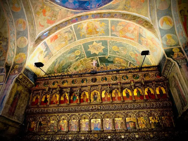 Arte de la Iglesia Ortodoxa Oriental en Bucarest
