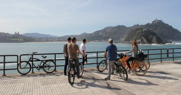 Ruta en bici por San Sebastián