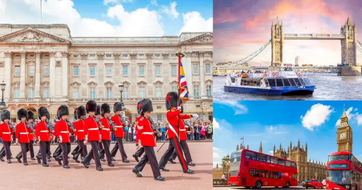 Buckingham Palace, Changing of the Guard Tour & River Cruise