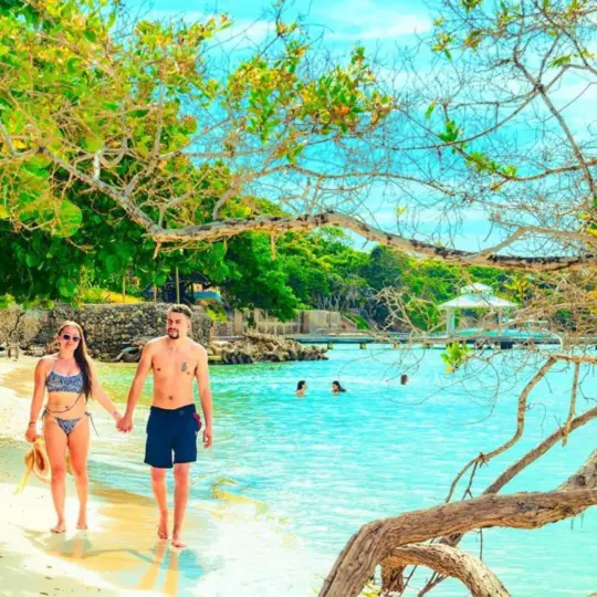 Cartagena: Sol y Papaya Beachclub - Daytour in Isla Grande!