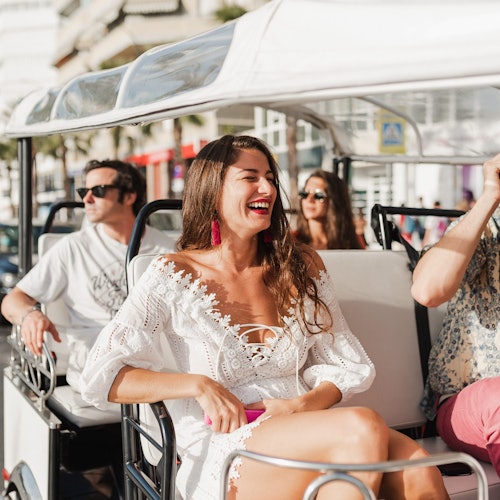 Málaga: Tour de 1 hora en Tuk Tuk Eléctrico Privado