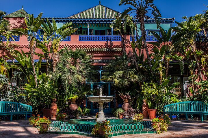 Combo Jardín Majorelle + Museo Yves Saint Laurent + Artes bereberes