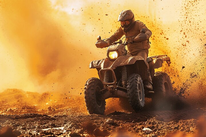 Excursión al desierto de Agafay desde Marrakech : Exposición en quad, camello y cena 2025