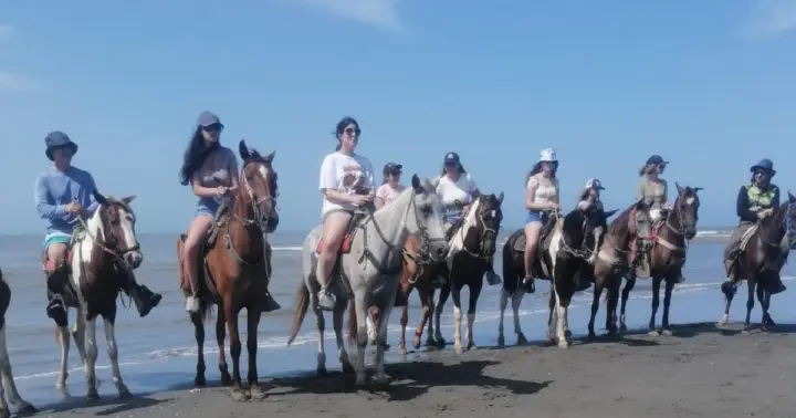 Cartagena: Horse riding on the beaches of Cartagena & PHOTOS
