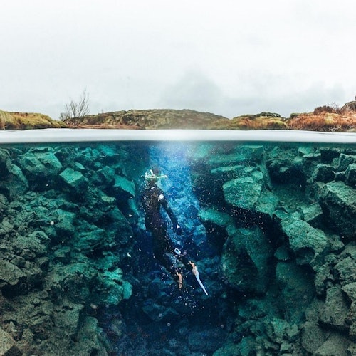 Silfra Esnórquel guiado con traje de neopreno