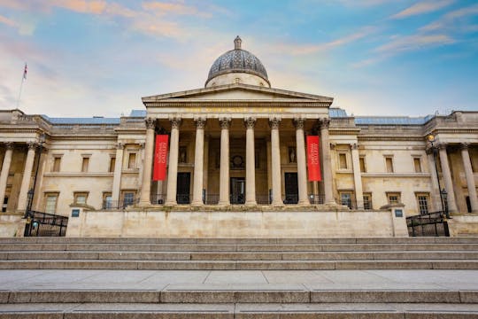 London National Gallery Ticket and Self-Guided Tour in Russian