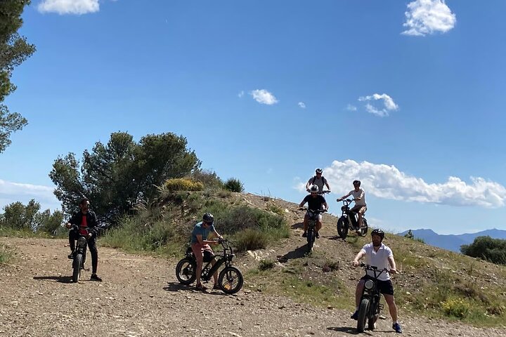 OFF ROAD Electric FAT Bike Tours y Aventuras en Montes de Málaga