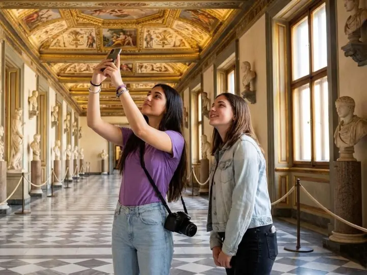 Florence: Uffizi Gallery Reserved Ticket & Audio Guide App
