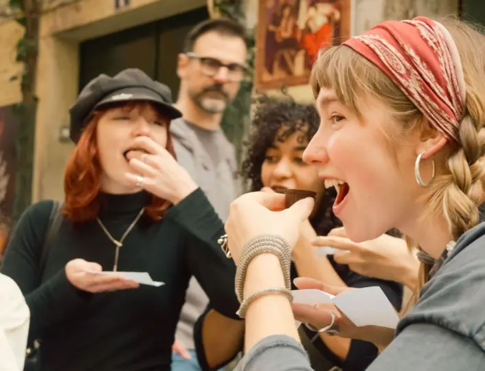 Lisbon: Street Food Tour with Ginjinha, Wine & Dessert