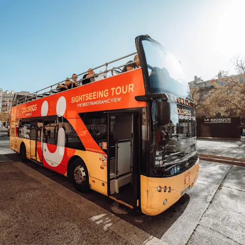 Colorbüs Marseille: Recorrido en autobús turístico Hop-on Hop-off de 1 ó 2 días