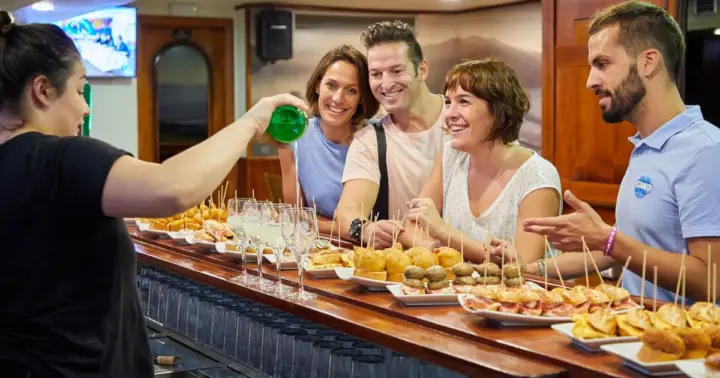 Ruta de pintxos con vinos D.O. en Bilbao