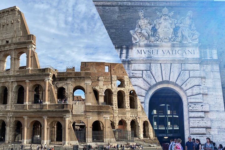 Roma en un día : Coliseo, Museos Vaticanos & Capilla Sixtina Tour