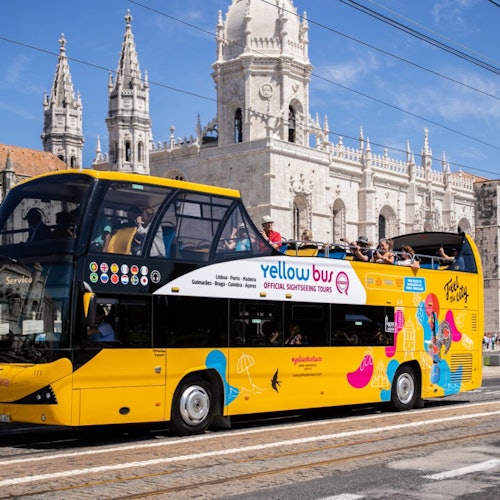 Yellow Bus Lisbon: 24 or 48-Hour Hop-on Hop-off Bus Tour