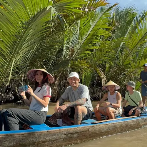 Delta del Mekong: Excursión guiada de un día desde Ciudad Ho Chi Minh + Comida + Paseo en barco