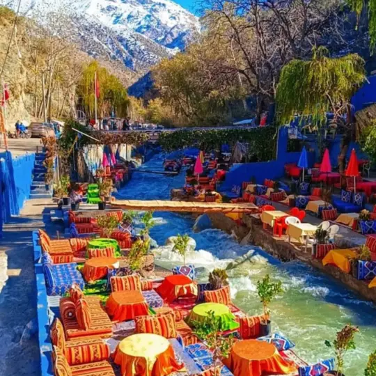 Desde Marrakech: cascadas del valle de Ourika, ruta de senderismo guiada y almuerzo