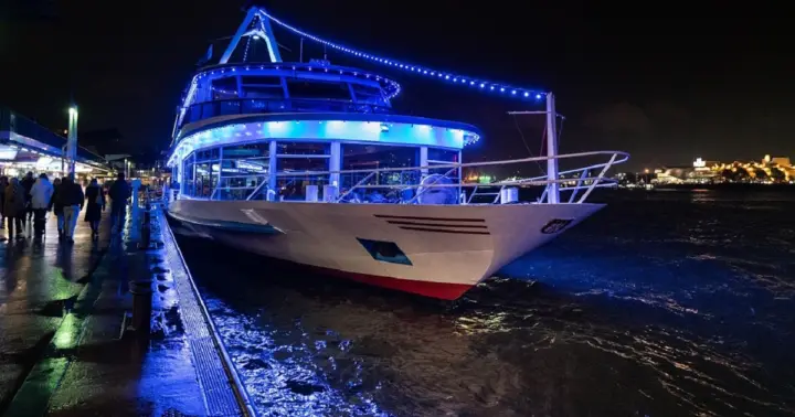 Hamburgo: Fiesta en barco el sábado por la noche