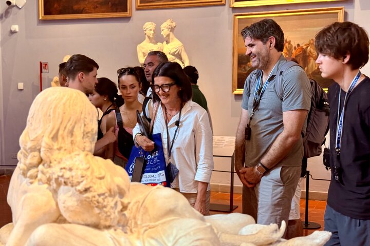 Sin colas: recorrido a pie para grupos pequeños por los Uffizi y la Academia