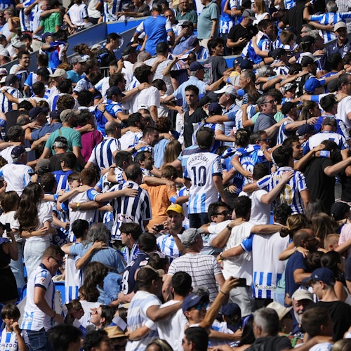 Estadio de Anoeta: Partido de fútbol de la Real Sociedad