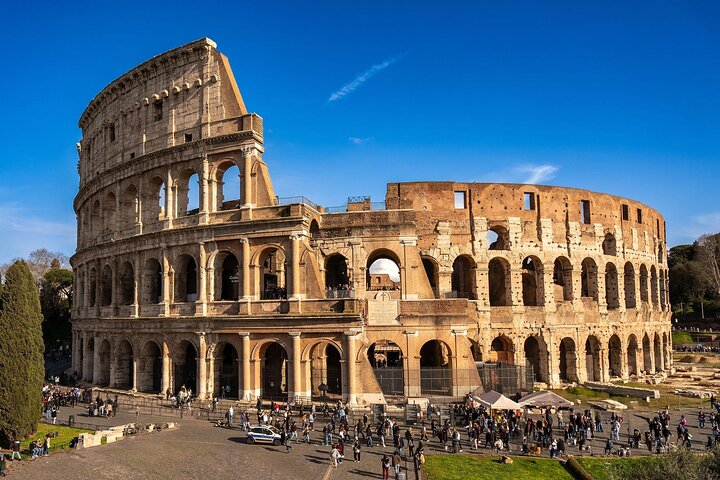 Visita guiada al Coliseo, Foro Romano y Colina Palatina en Roma