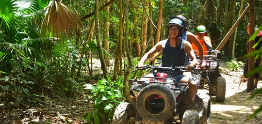 ATV, ziplines and cenote tour
