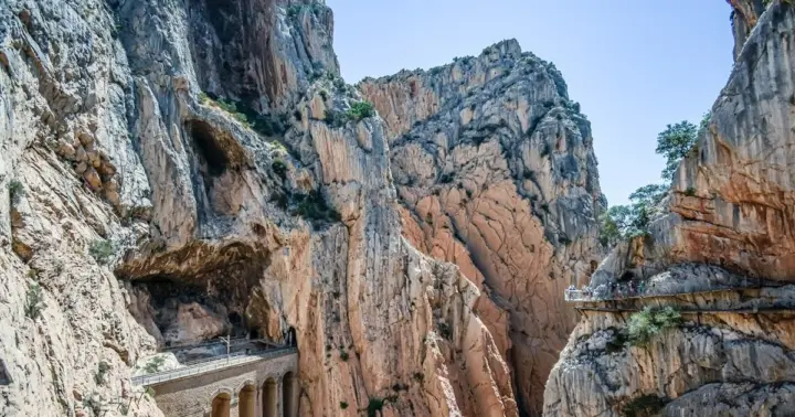 Desde Málaga: Excursión de un día al Caminito del Rey y tour guiado