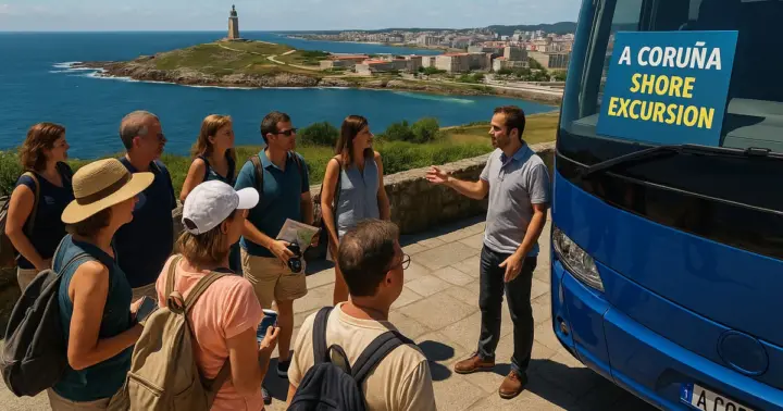 La Coruña: Tour para Cruceristas desde el puerto por La Coruña