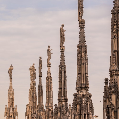 Duomo de Milán: Visita guiada sólo desde el tejado