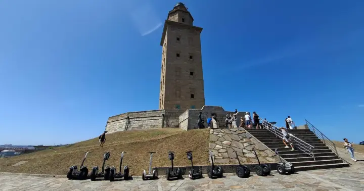 A Coruña: Tower of Hercules Segway Tour
