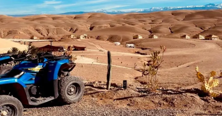 Marrakech: Agafay Desert Day Trip with Lunch & Pool