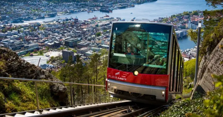 Bergen: Mostraumen Fjord Cruise, Mt Fløyen, City Sightseeing