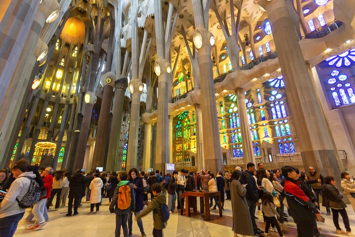 Tour guiado por la Sagrada Familia con acceso a la torre
