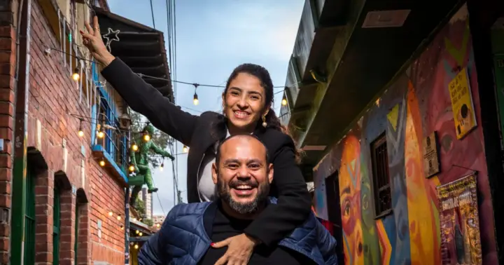 Candelaria Bogotá: sesión fotográfica y caminata privada