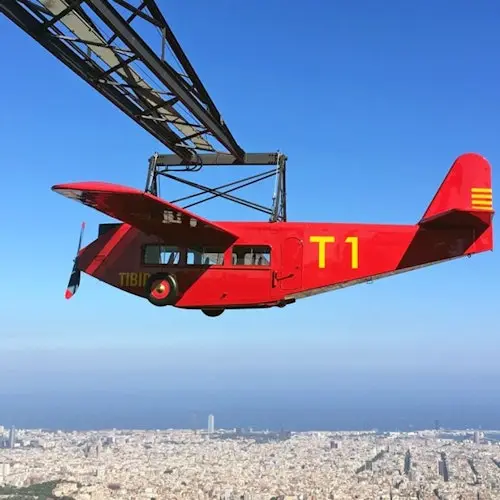 Área Panorámica del Tibidabo: Entrada + Cuca de Llum y Acceso TibiBus