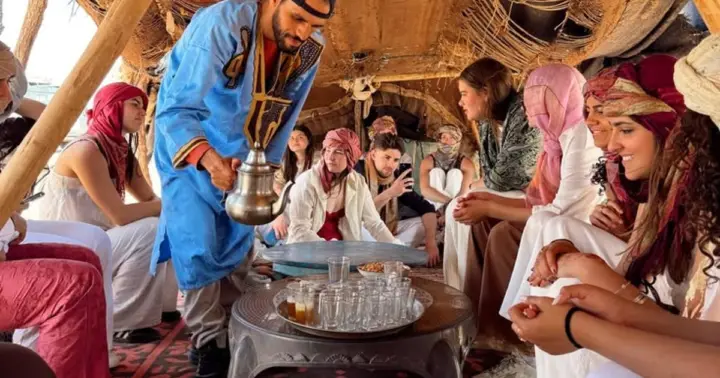 From Marrakech: Agafay Desert Day Trip with Lunch & Pool