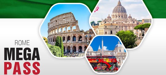 Roma entradas combo con Coliseo, Vaticano, Panteón y autobús